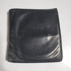 Tumi Nassau Double Billfold Leather Wallet - Black